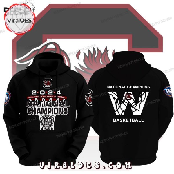 South Carolina Gamecocks 2024 Champions Black Hoodie, Jogger, Cap