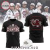 South Carolina Gamecocks 2024 Champions White Hoodie, Jogger, Cap