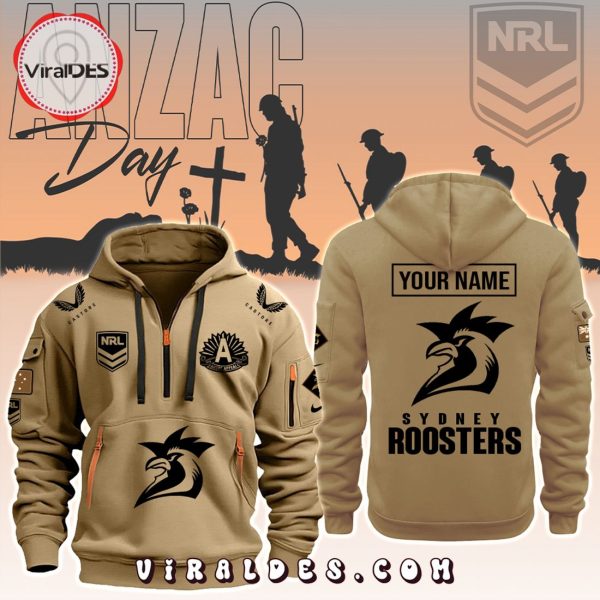 Sydney Roosters NRL ANZAC Day Fashions Hoodie