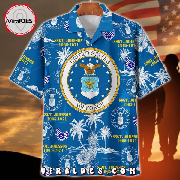 U.S. Air Force US Military Gifts Hawaii Shirt