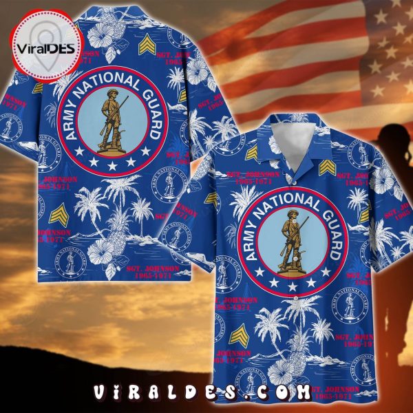 US National Guard US Military Gifts Hawaii Shirt