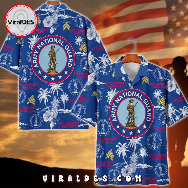 US National Guard US Military Gifts Hawaii Shirt