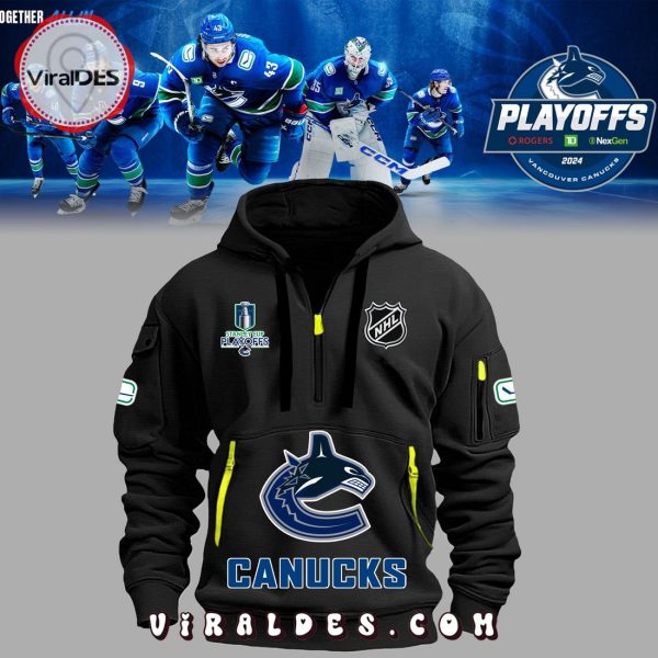 Vancouver Canucks NHL Goodie 2024 Version Black Hoodie, Jogger, Cap