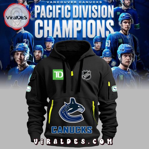 Vancouver Canucks Team Goodie 2024 Version Black Hoodie, Jogger, Cap