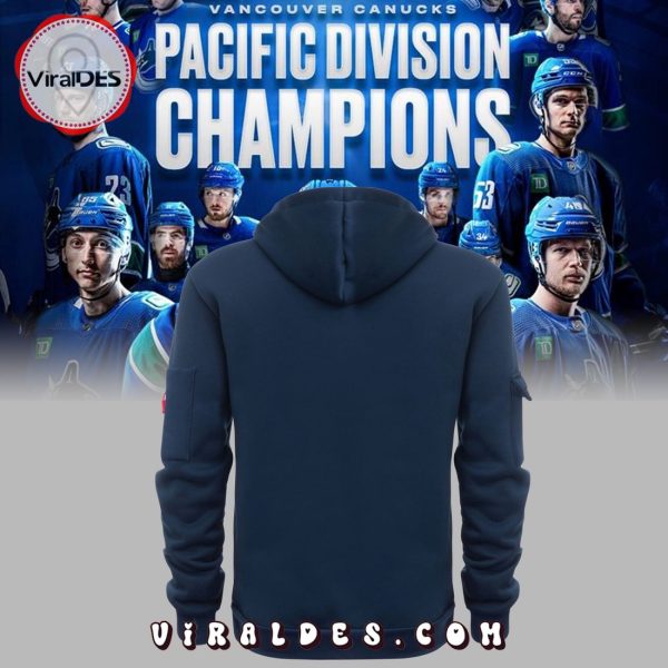 Vancouver Canucks Team Goodie 2024 Version Navy Hoodie, Jogger, Cap