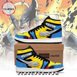 Wolverine Air Jordan 1 High Top Shoes