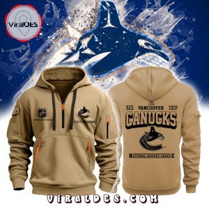 2024 Vancouver Canucks NHL Black Hoodie Fashions Limited Editions