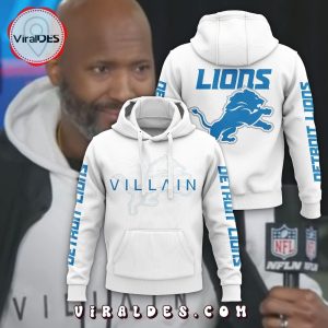 NFL Detroit Lions Special White Hoodie