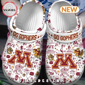 Minnesota Golden Gophers Sport Crocs Clogs Shoes