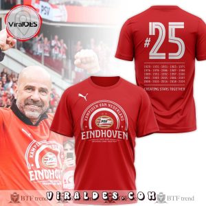 PSV KAMPIOEN 2024 Special Red T-Shirt