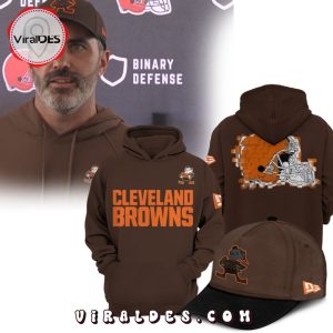 Cleveland Browns Combo Hoodie, Cap Limited Edition