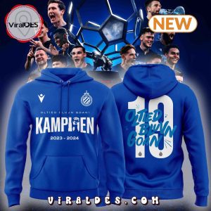 Club Brugge KV Champions Oltied Bluvn Goan Blue Hoodie, Jogger, Cap