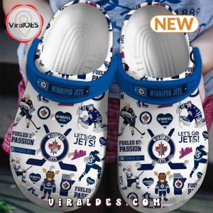 Winnipeg Jetsice Hockey Team NHL Sport Crocs Clogs Shoes