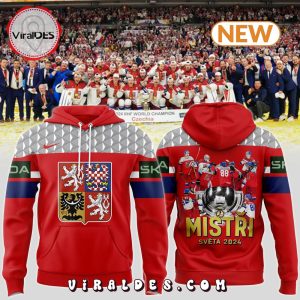 Czech Ice Hockey Special Association Champions Red Hoodie, Jogger, Cap
