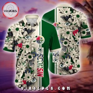 HOT Wisconsin Sports Palm Tree Hawaiian Shirt