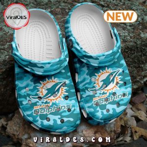 NFL Miami Dolphins Football Crocs Clogs Shoes