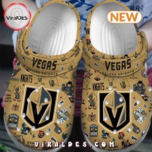 Vegas Golden Knights NHL Sport Crocs Clogs Shoes