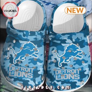 NFL Detroit Lions Football Clogs Crocs