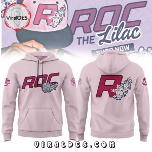 Rochester Red Wings the Lilac Pink Hoodie