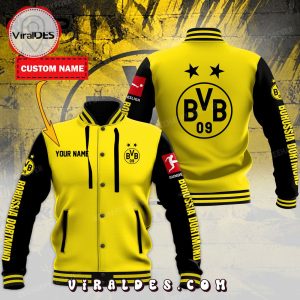 Custom Borussia Dortmund Special Yellow Baseball Jacket