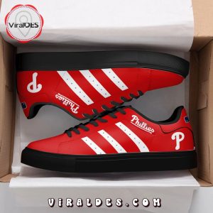 Philadelphia Phillies Special Design Red Stan Smith Shoes