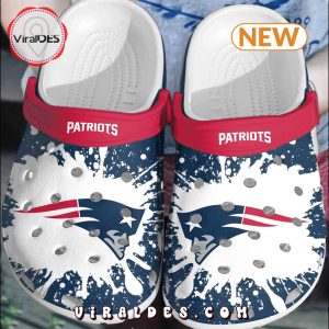 NFL Patriots Football Crocs Shoes Clogs