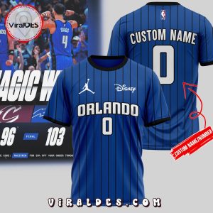 Personalized Orlando Magic Custom Limited Edition Navy Hoodie