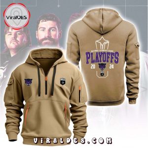 NLL Panther City Lacrosse Club 2024 Play offs Khaki Hoodie
