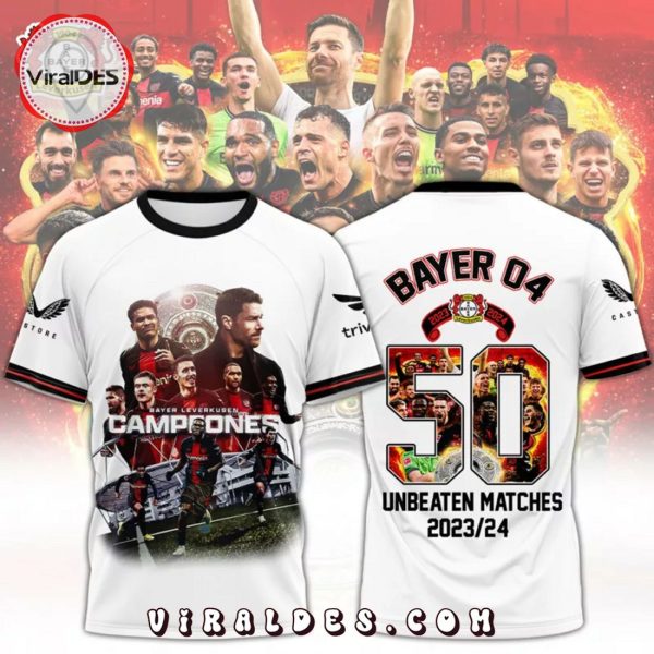 Bayer 04 Leverkusen Unbeaten Matches Hoodie Limited Edition