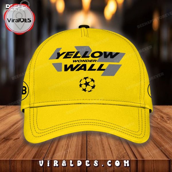 𝐘𝐄𝐋𝐋𝐎𝐖 𝐖𝐎𝐍𝐃𝐄𝐑𝐖𝐀𝐋𝐋 Borussia Dortmund Yellow Cap