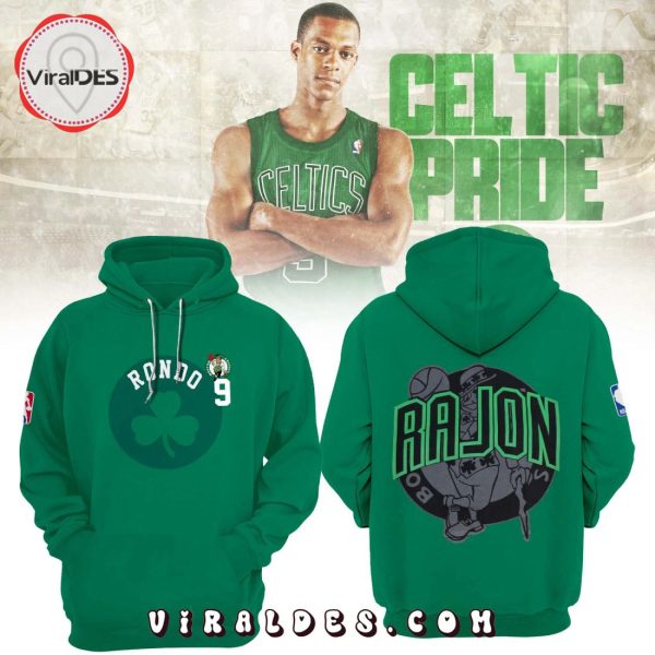 Boston Celtics Rajon Rondo Green Hoodie
