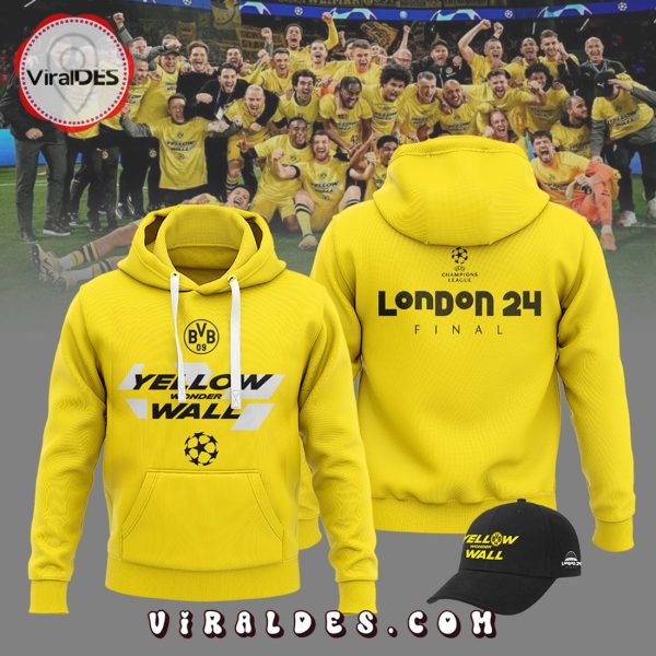 BVB Uefa Cl Final Men Yellow Hoodie