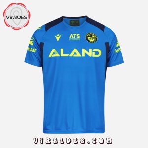 Parramatta Eels 2024 Player Training Light Blue Shirt