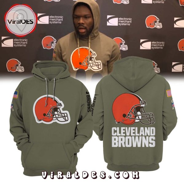 Cleveland Browns NFL Salute To Service Hoodie