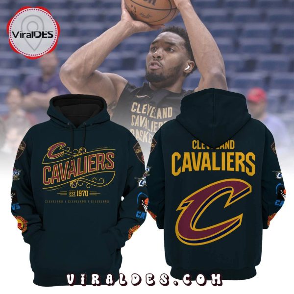 Cleveland Cavaliers New Navy Hoodie 2024