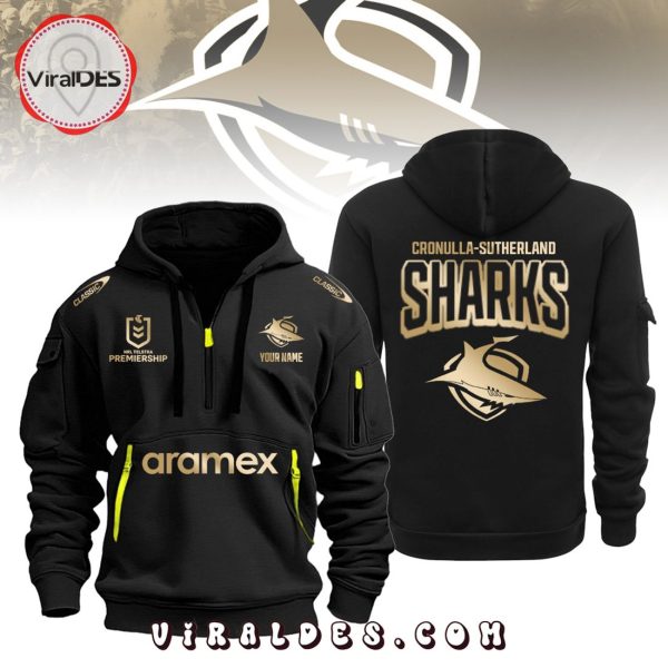 Cronulla Sharks NRL Fashions Navy Hoodie Limited Editions