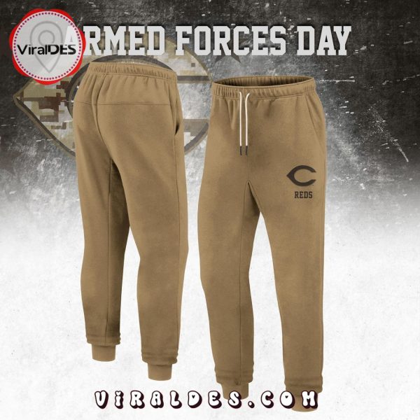 Custom Cincinnati Reds 2024 Armed Forces Day Hoodie, Jogger, Cap