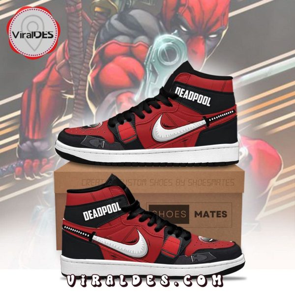 Deadpool Air Jordan 1 High Top Shoes