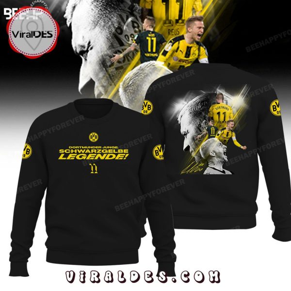 Dortmunder Jung Legende Marco Reus Black Shirt