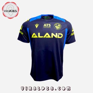 Parramatta Eels 2024 Player Training Navy Shirt