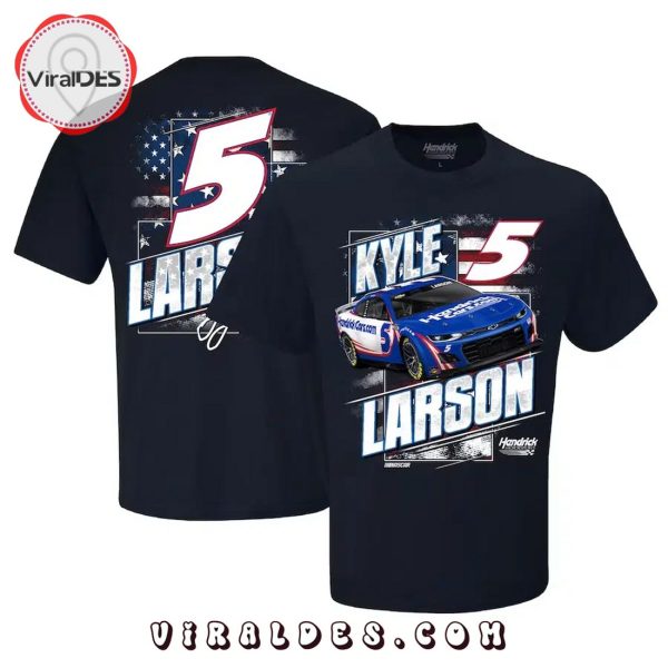 Hendrick Motorsports Team Collection Navy Kyle Larson Shirt