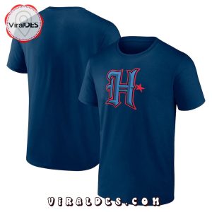 Houston Texans Secondary Logo Navy T-Shirt
