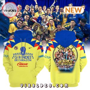 HOT Club América Campeon Hoodie – Yellow