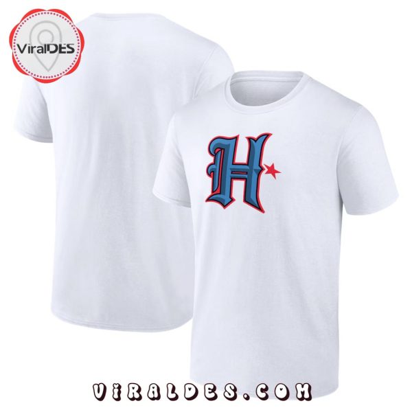 Houston Texans Secondary Logo White T-Shirt