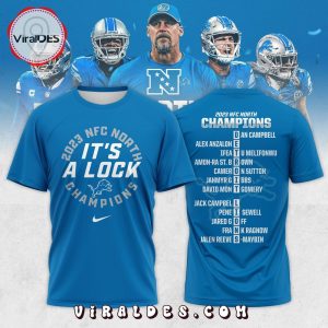 Detroit Lions 2023 It’s A Lock Champions Blue Hoodie