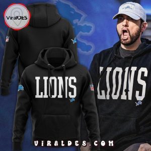 Eminem Detroit Lions Black Hoodie