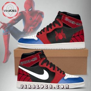 Tom Holland Spider-Man Air Jordan 1 High Top Shoes