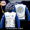 Leicester City Custom Football Navy Baseball Jacket