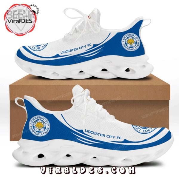 Leicester City Special Gifts For Fans White Max Soul Shoes