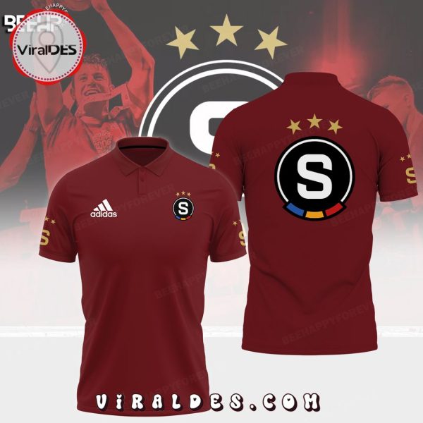 Limited Edition Sparta Praha Red Polo Shirt